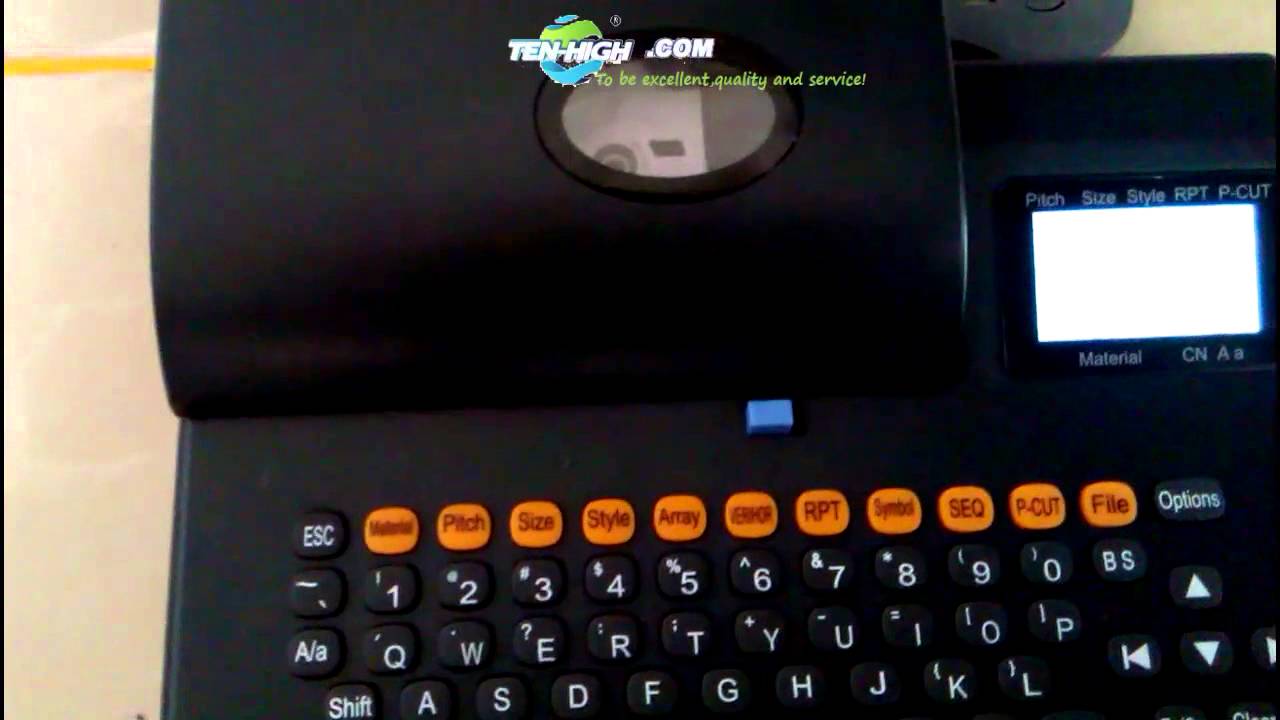 PVC Tube Printer+Can Connect PC, Cable id Printer,Wire Marking Machine,TH-S-700E