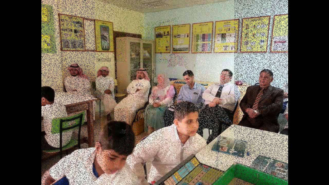 نموذج درس قسم الدراسات العملية مدرسة حمود الصباح 2015