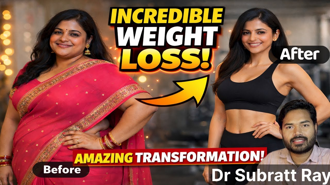 Weight Loss | Fat loss Diet Plan | Simple Formula That Actually Works | Dr Subratt Ray 