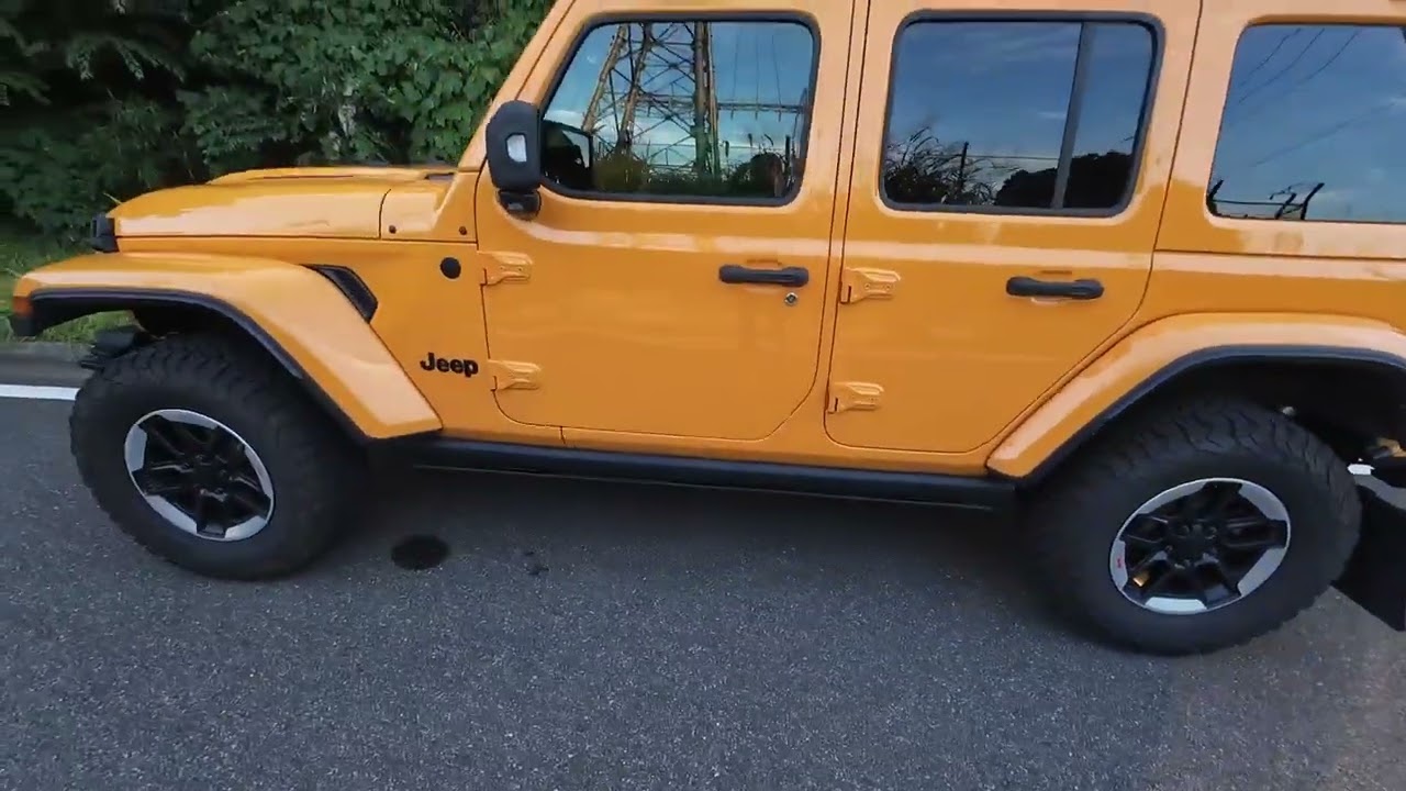 【Garage Life】Wrangler Unlimited Overland Nacho Ver.2.0 の完成報告と”光るナンバープレート”のススメ