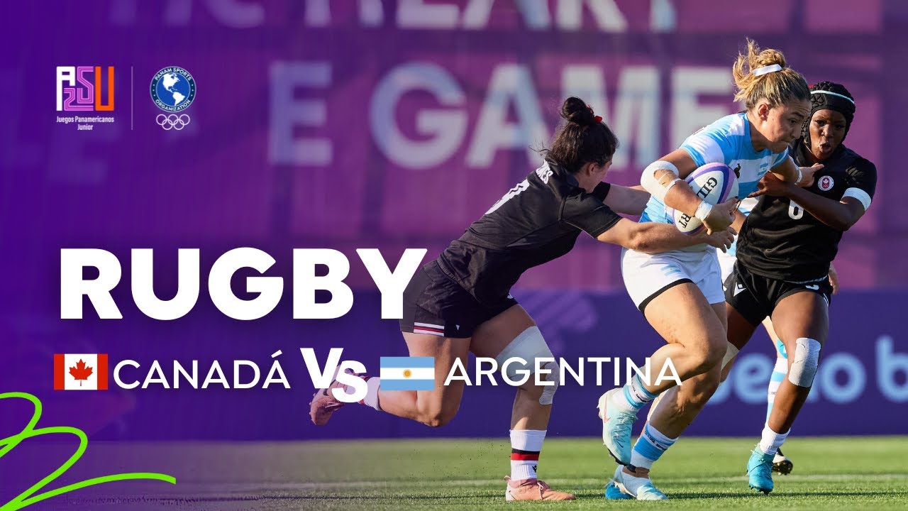 Canadá vs Argentina - Final de Rugby 7s Femenino - Juegos Panamericanos Junior ASU 2025
