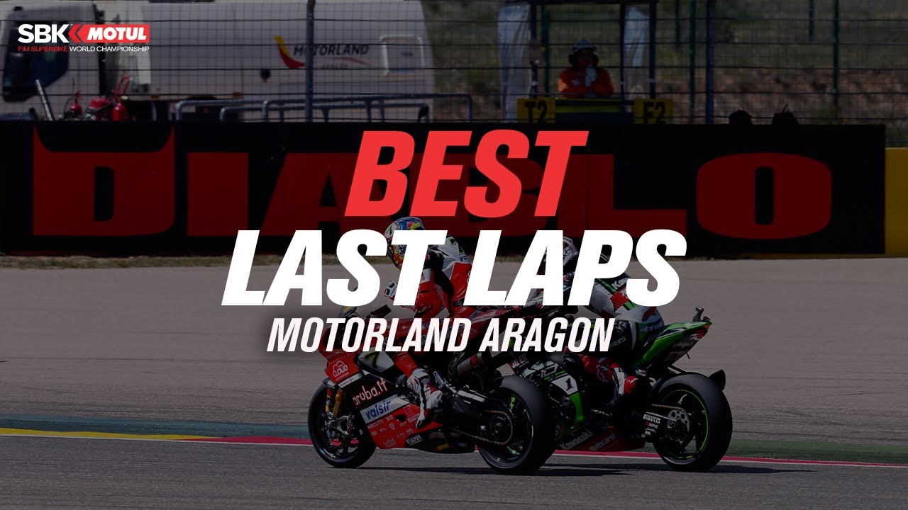 Top 3 LAST LAPS from Motorland Aragon