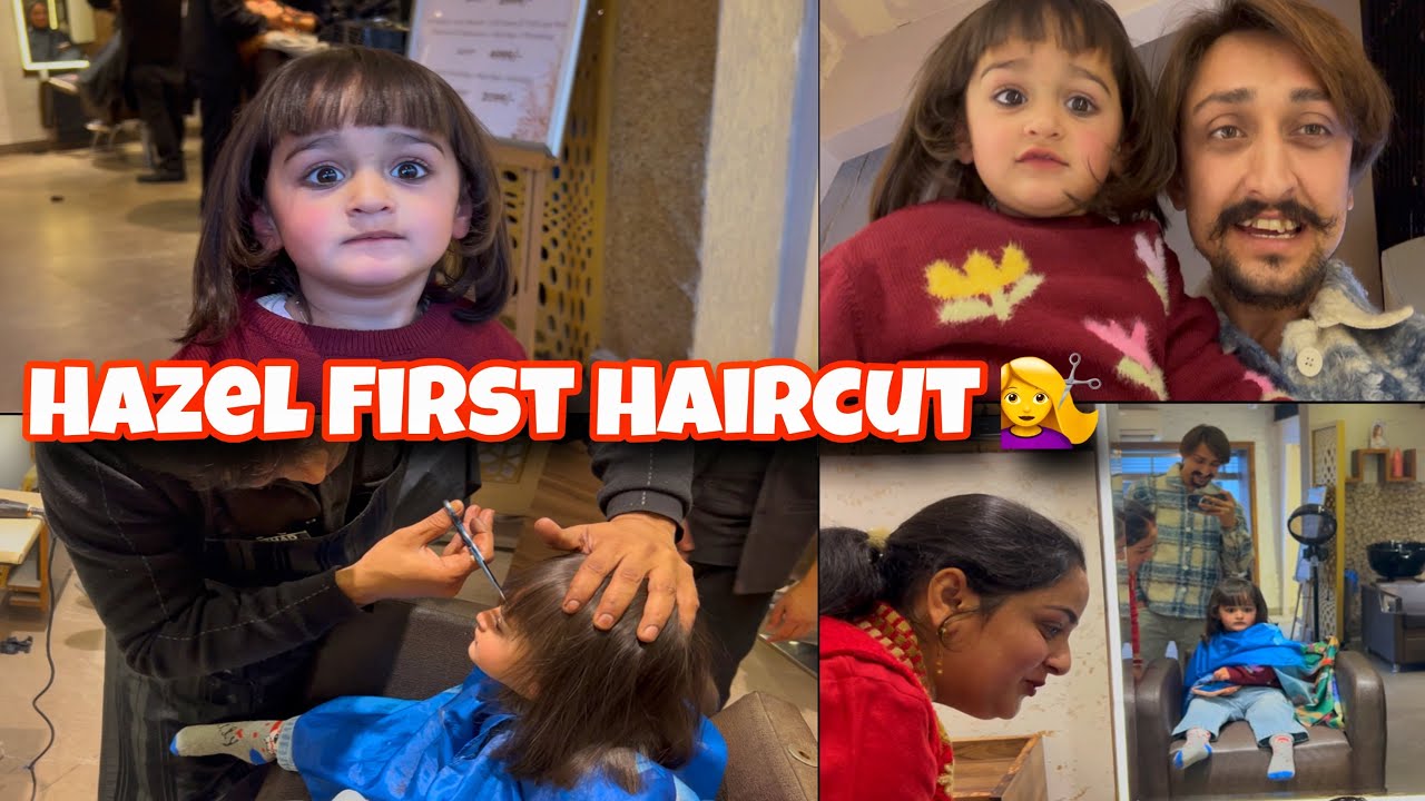 First Time Krwaeya Gollu ka haircut 💇‍♀️ 