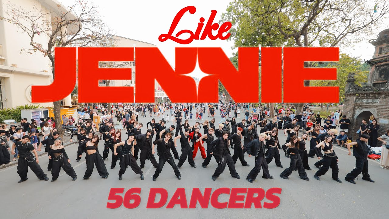 [KPOP IN PUBLICㅣ56 DANCERS] 제니 (JENNIE) - &lsquo;like JENNIE&rsquo; DANCE COVER BY B.T.B FROM VIETNAM