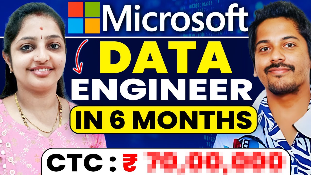 Tier 3 to Microsoft  Data Engineer Job, Salary, Interview Process & Skills Explained