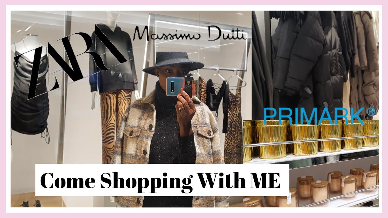 Come Shopping With Me Vlog || Zara try on, Primark, Massimo Dutti, Skinare Products.....