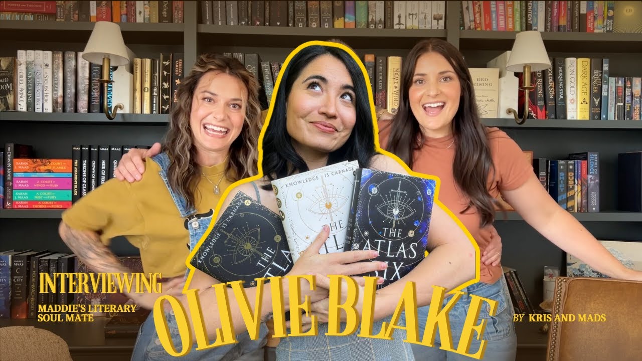 OLIVIE BLAKE x Kris and Mads | Author Interview with the Author of The Atlas Six | Ep. 20