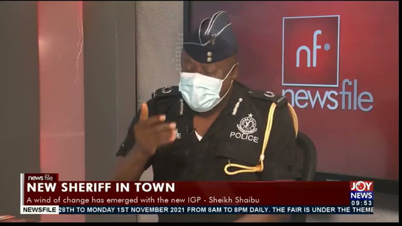 A new sheriff in town: The new IGP, Dampare has restored our image -  ACP Kwesi Ofori. #Newsfile