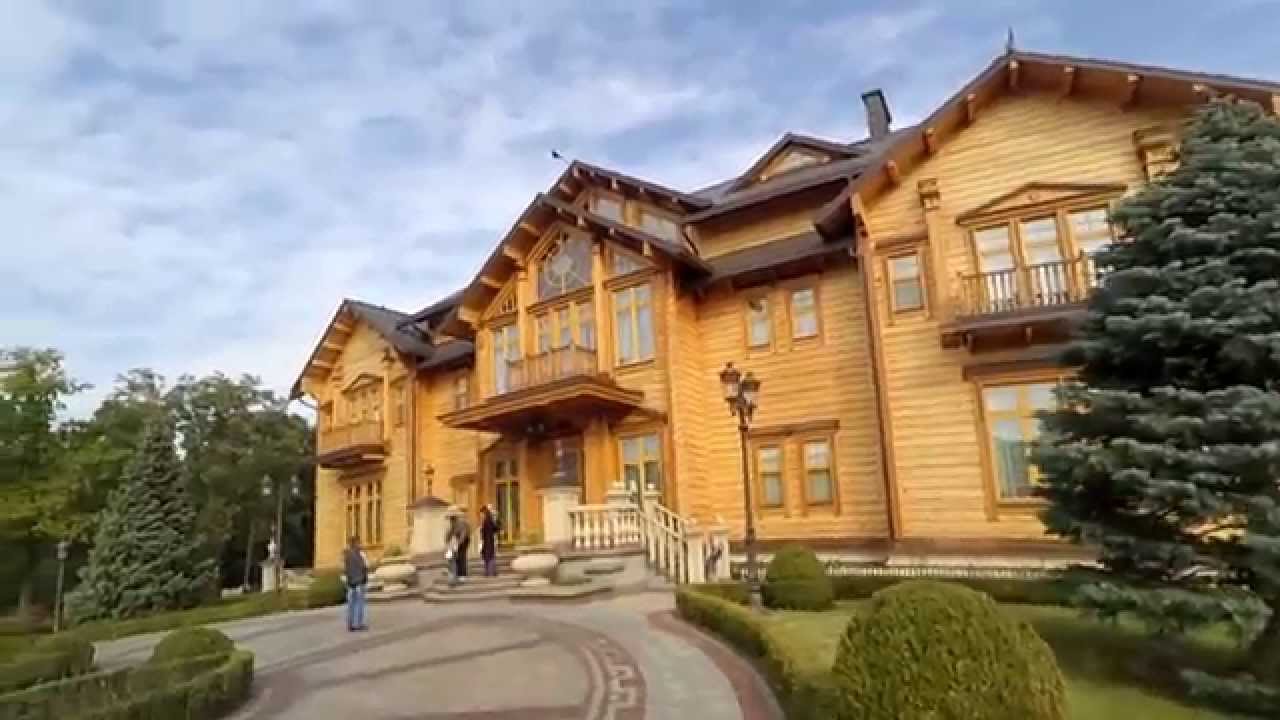 Прогулка по резиденции Януковича 