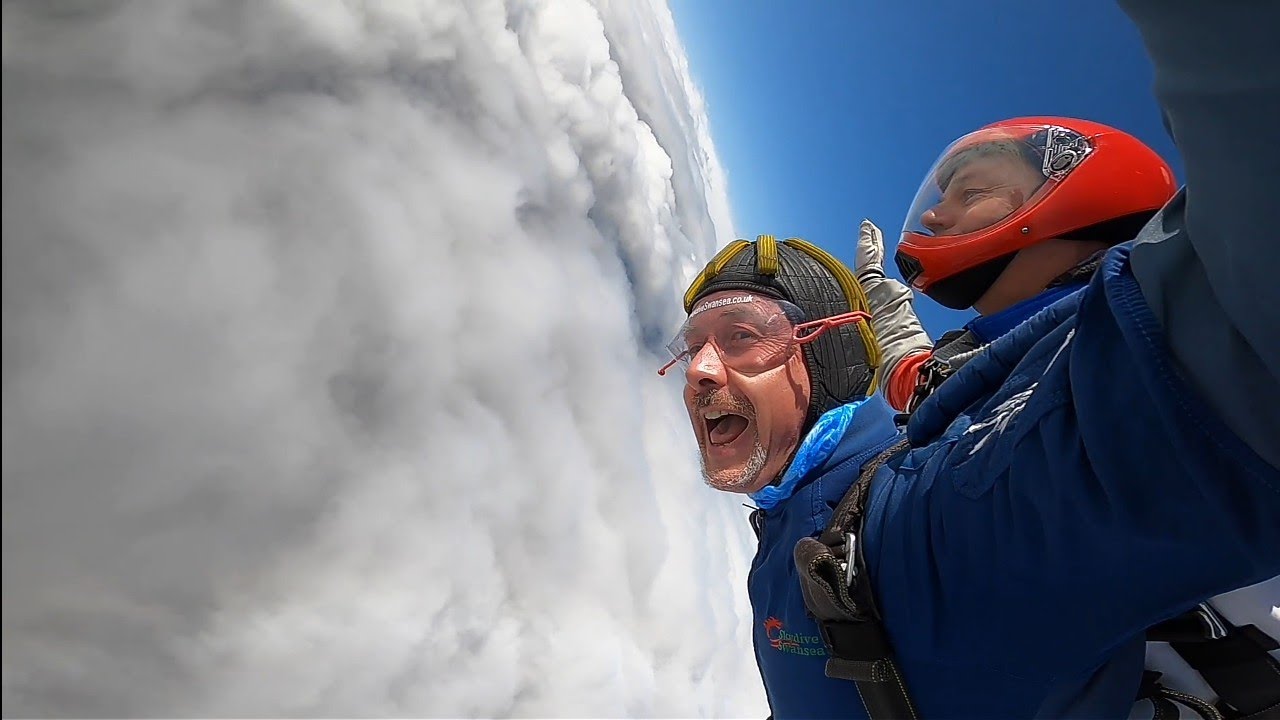 Skydiving From 12000 Feet With Gareth Hill 2nd April 2022