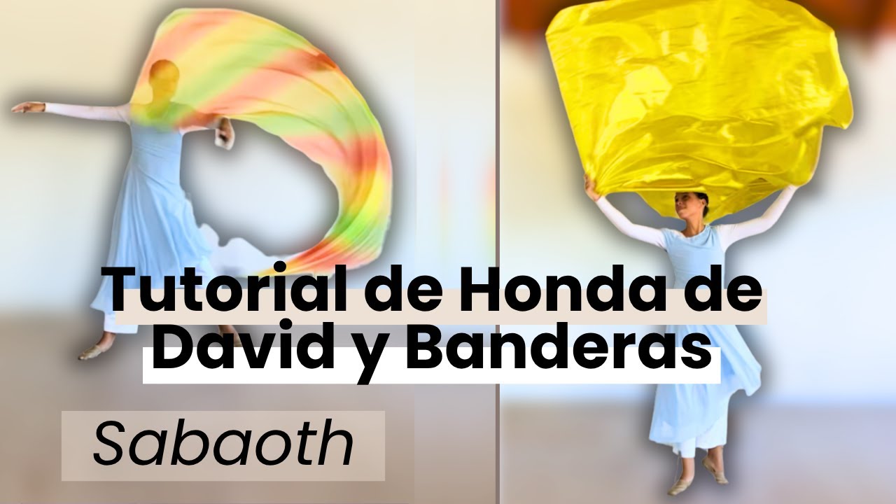 Tutorial de Banderas y Honda de David / Sabaoth (Var&oacute;n de Guerra)  - Danza Cristiana