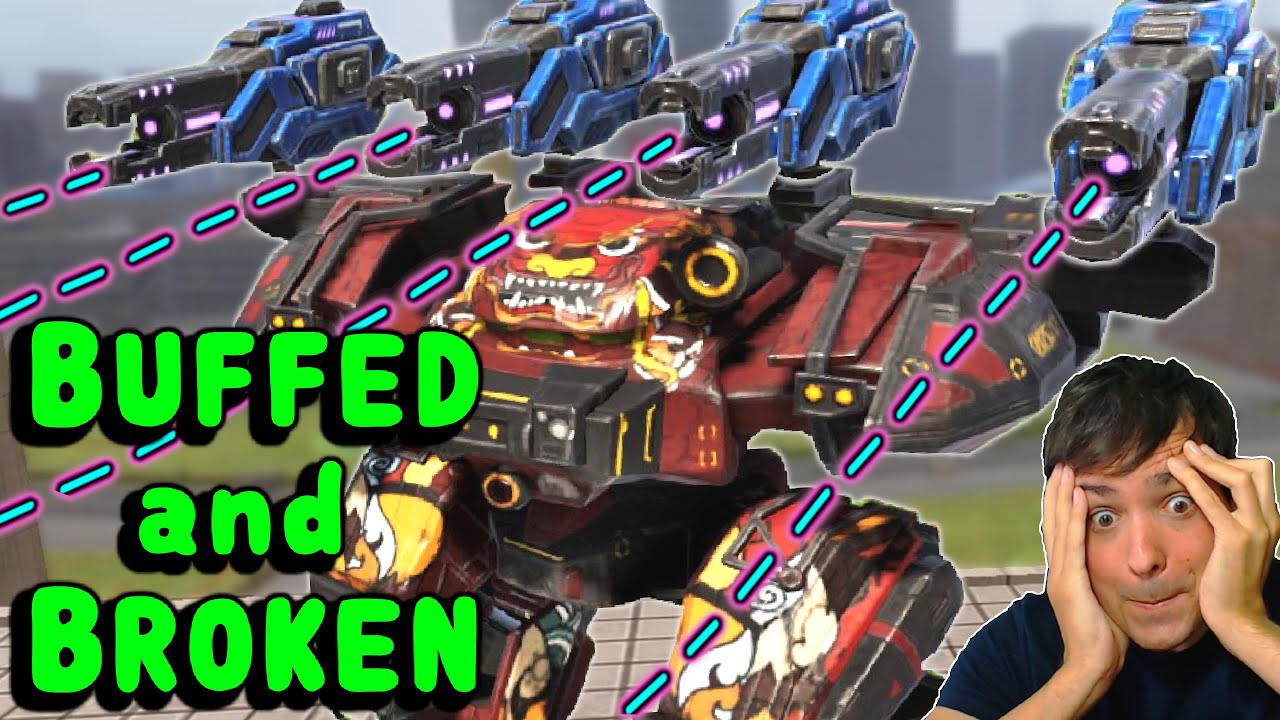 OMG! New Broken NUCLEON Deleting Everything! War Robots 8.7 Gameplay WR