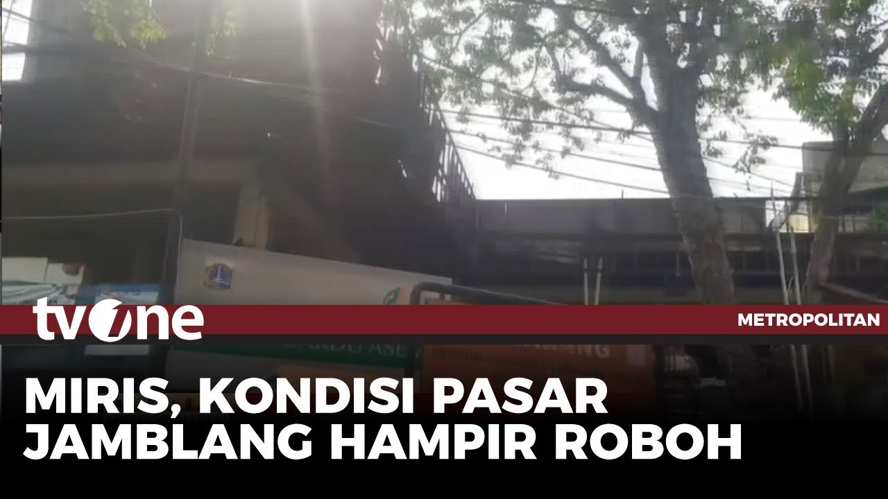 Pasar Gardu Asem Kini Kondisinya Mengkhawatirkan dan Hampir Roboh | Metropolitan tvOne