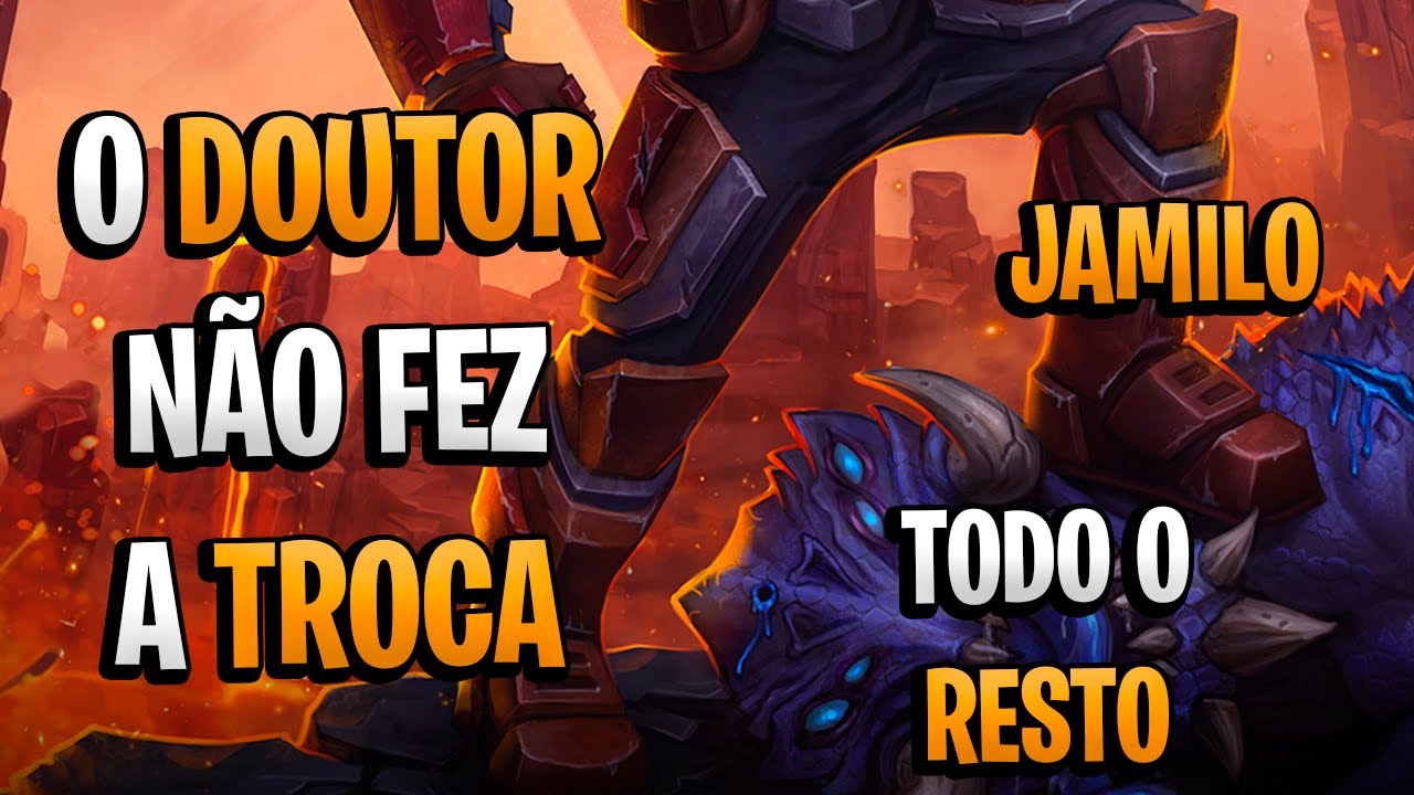 Doutor Jamilo não fez a troca...