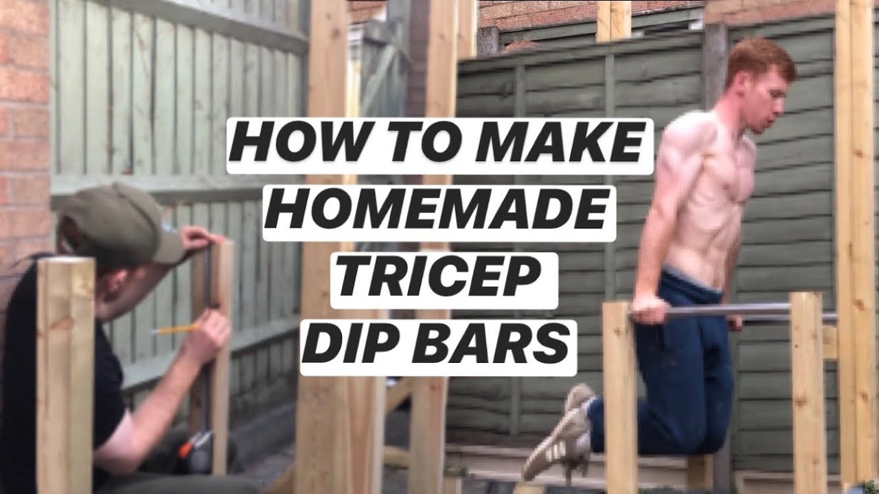 Making Tricep Dip Bars for the ULTIMATE Homemade Bodyweight Apparatus