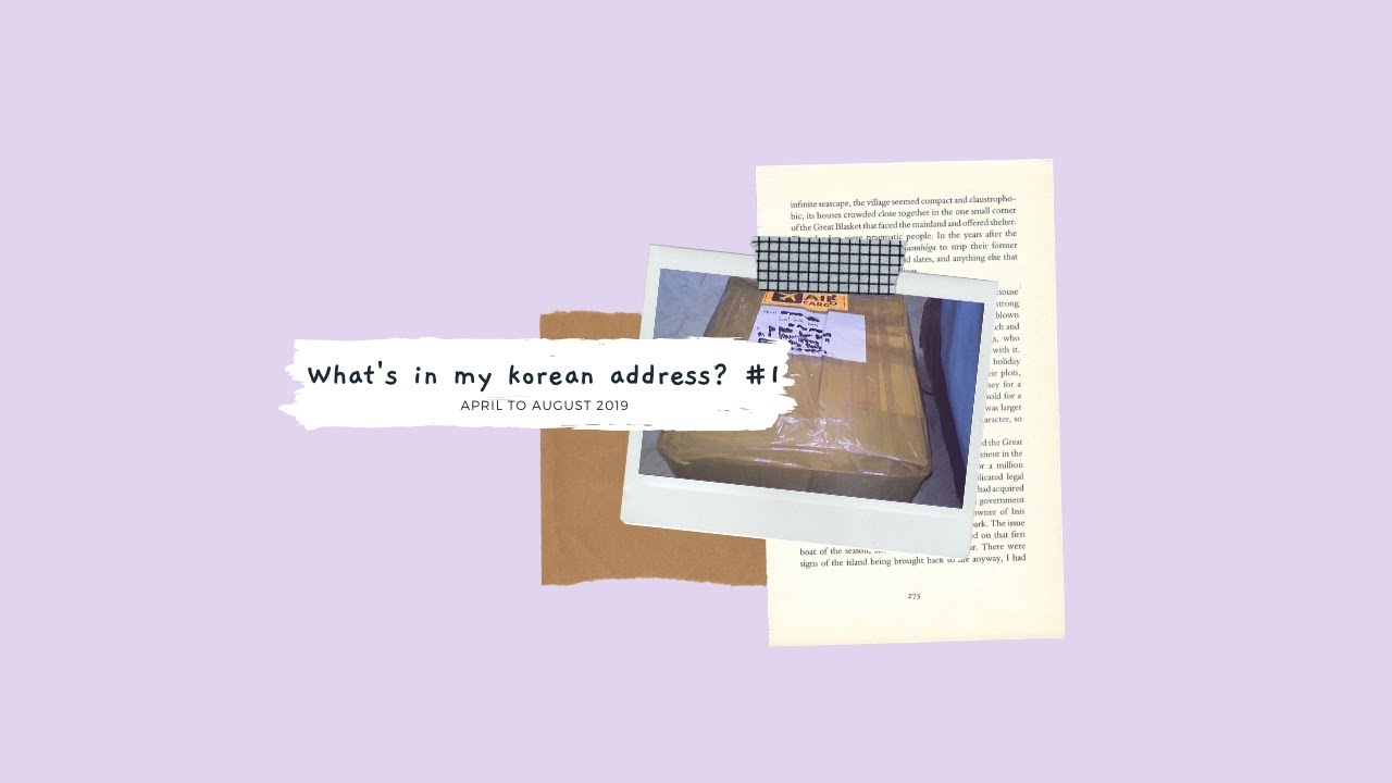 🛒 what's in my korean address? #1 🛍 april - august kpop haul and some group orders (mostly ab6ix)