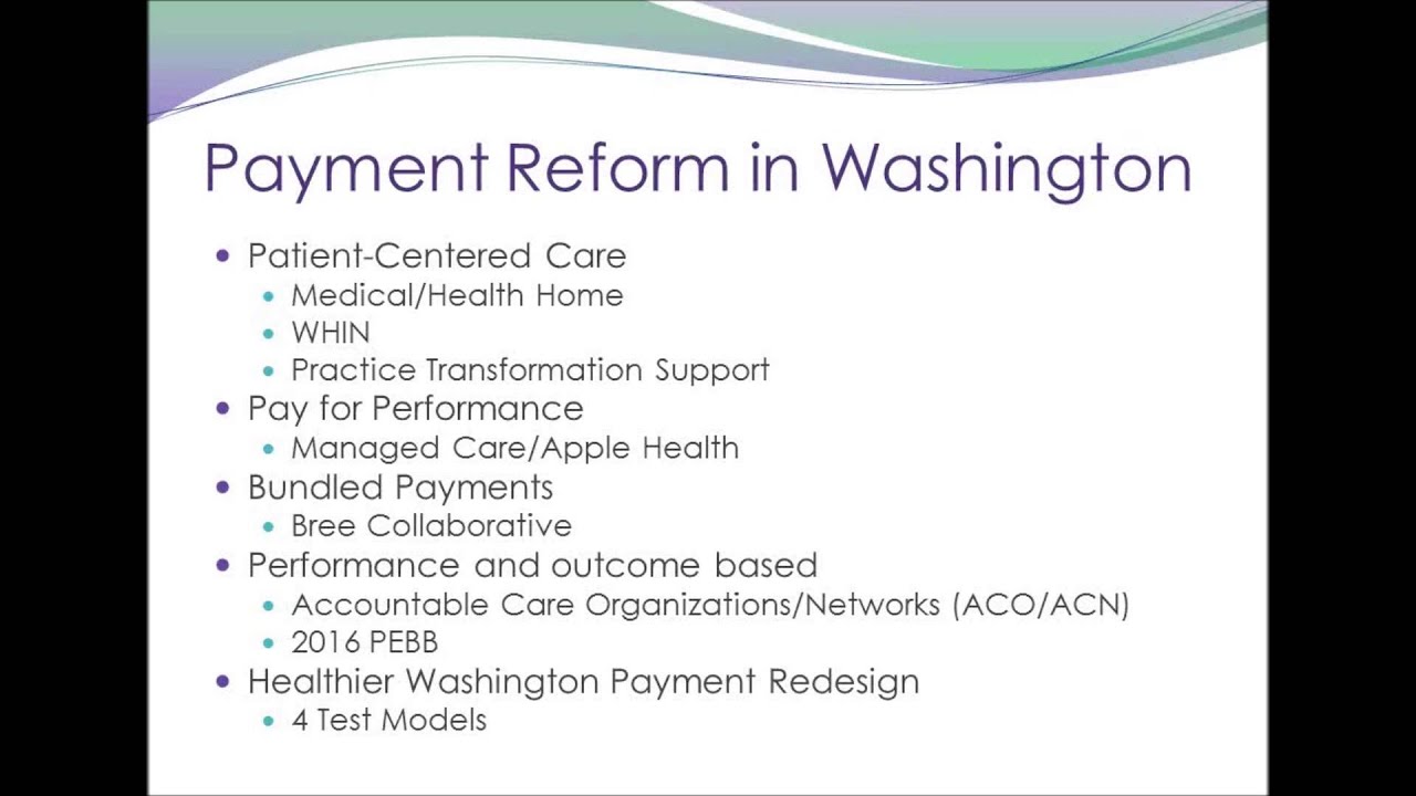 Public Health Open Spaces: Payment Reform