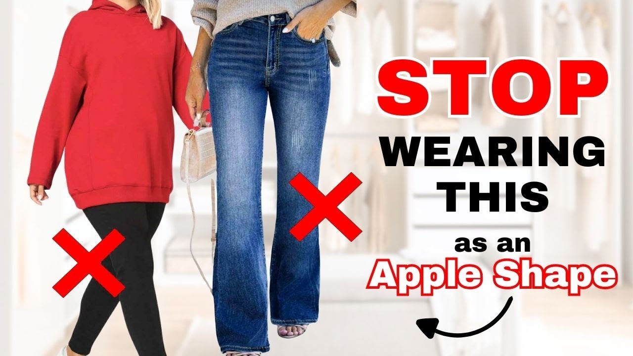 Что НЕ следует носить обладательницам фигуры «яблоко» | и что носить вместо этого!