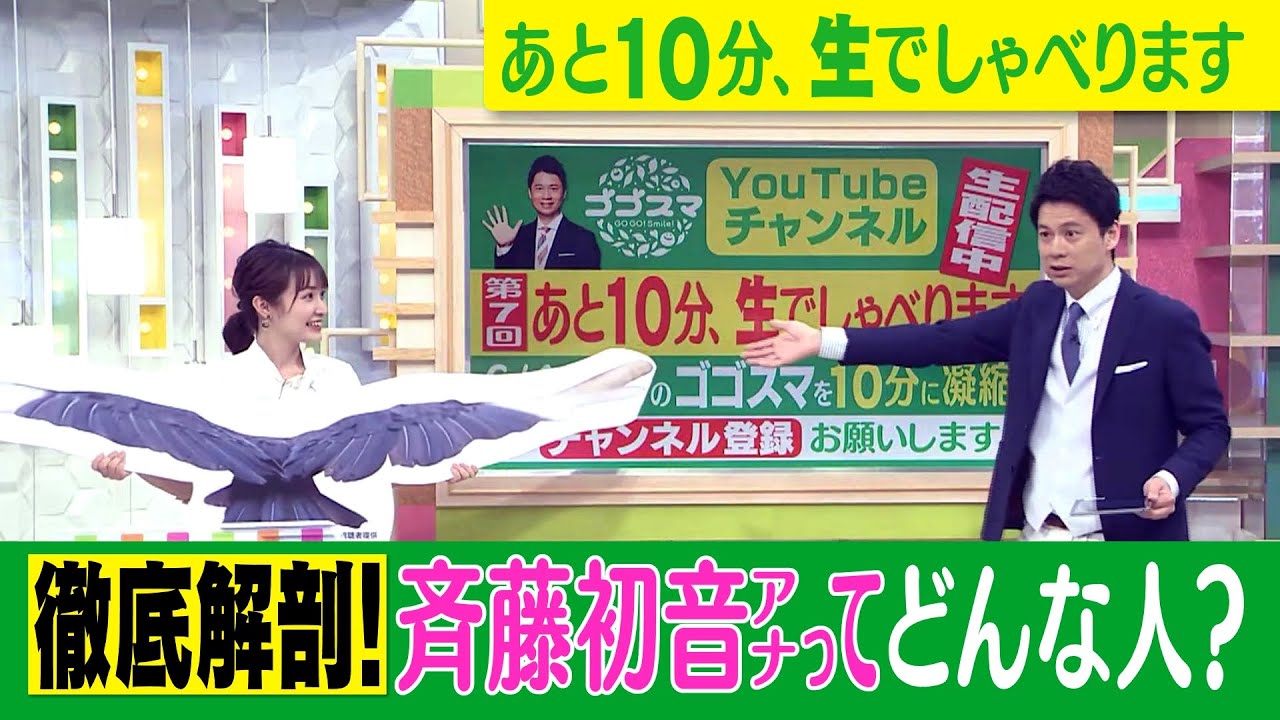 【徹底解剖！】斉藤初音アナってどんな人？ ゴゴスマ生配信＃7