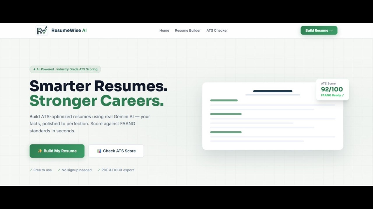 ResumeWise AI