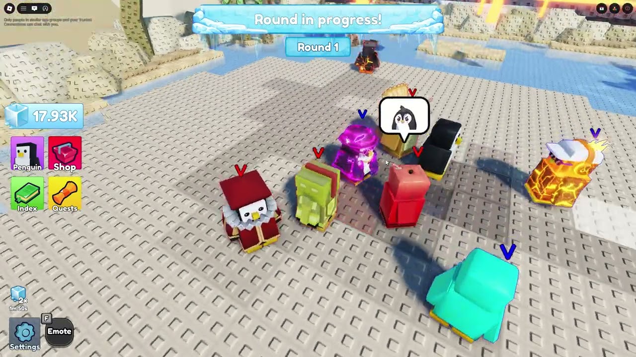 Roblox Knockout med min kompis