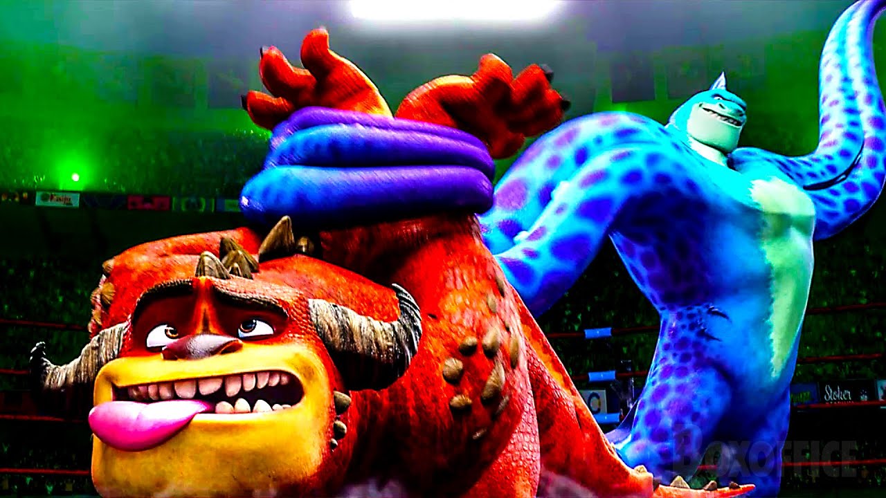 Rayburn Jr. vs. Tentacular | La pelea final de Monstermanía | Monstermanía | Clip en Español