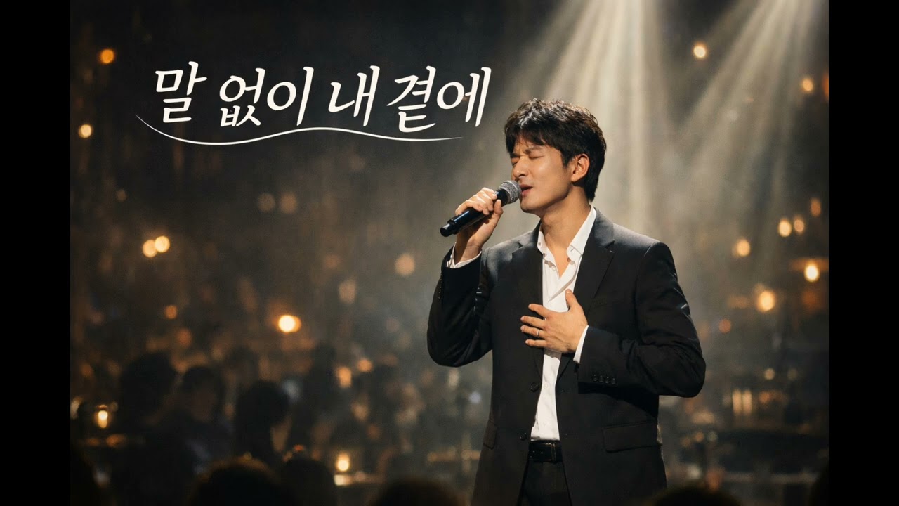 말없이 내 곁에 | AI 음악 | 감성 발라드 | 남성 보컬 | 마음을 지켜준 당신에게
