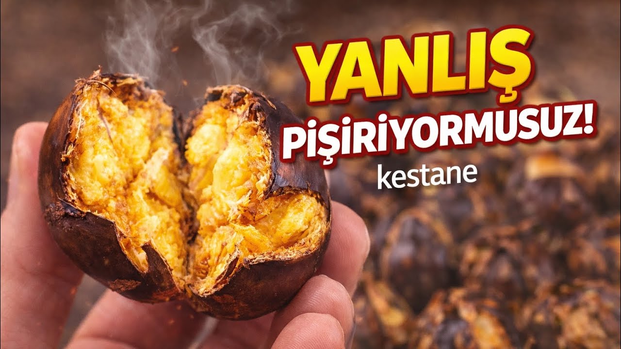 Evde Kestane Yapmanın En Kolay Yolu! 🌰 Nasıl Yapılır ?