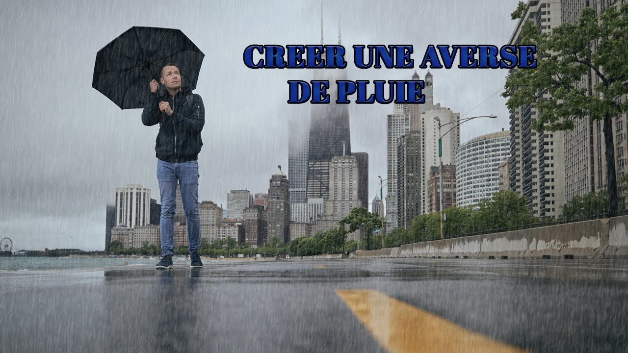 Créer une averse de pluie