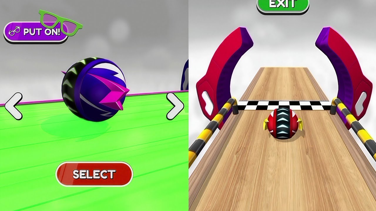 🌀🔥⭕Going Balls, SpeedRun Vs Reverse Video Gameplay Part 461