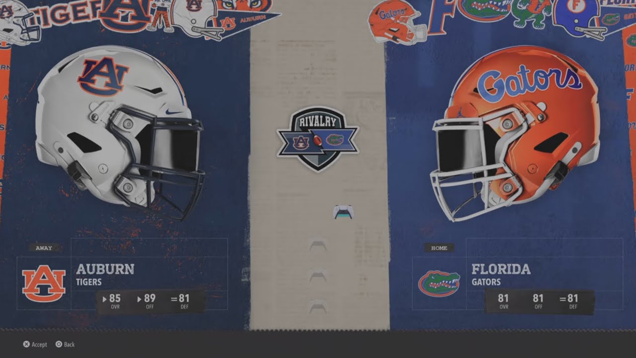 Auburn vs Florida WK11 2030 AI vs AI