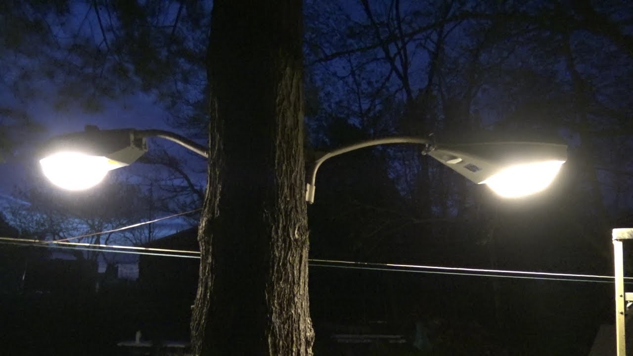 My Mini Outdoor Streetlight Display