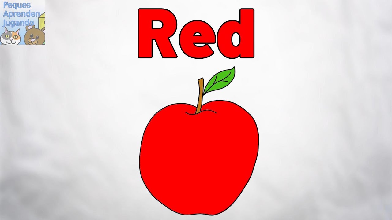 Los colores en inglés para niños  Adivina el color  Peques Aprenden Jugando