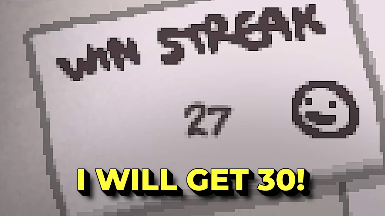 Grinding Infinity God and I'M GETTING A 30 WINSTREAK TODAY!