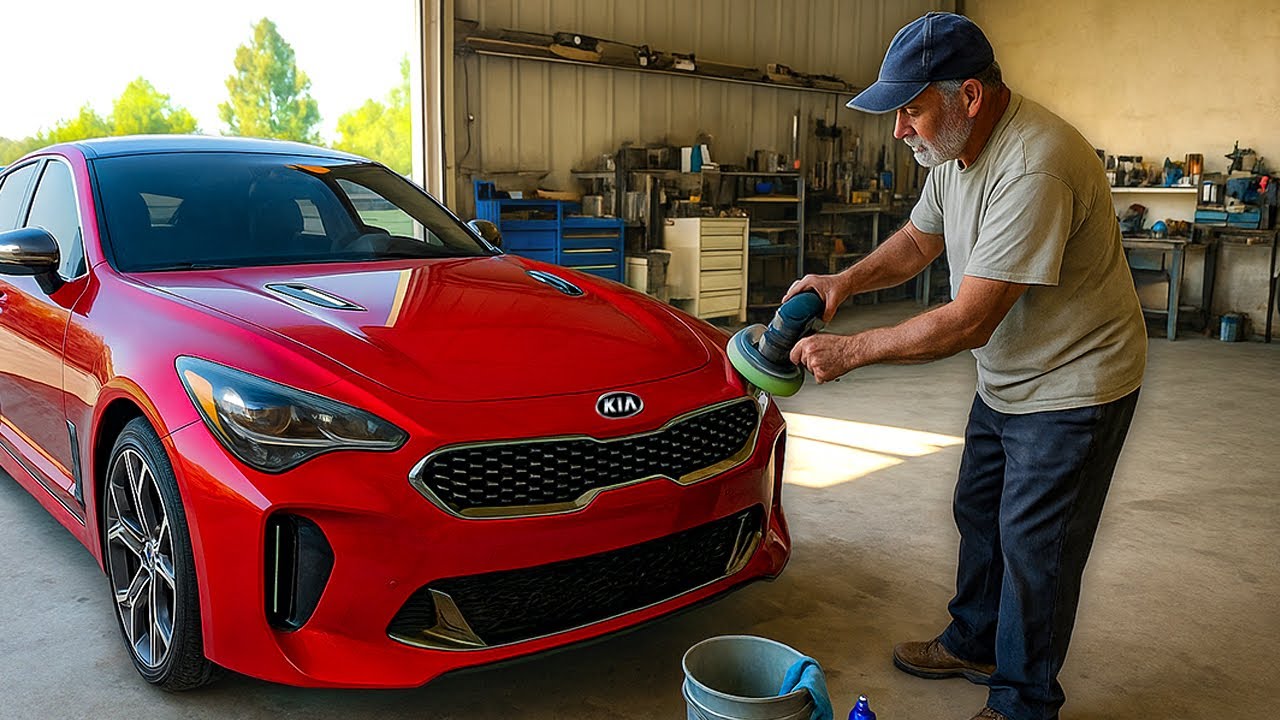 MY FIRST MOD ON A KIA STINGER GT2...