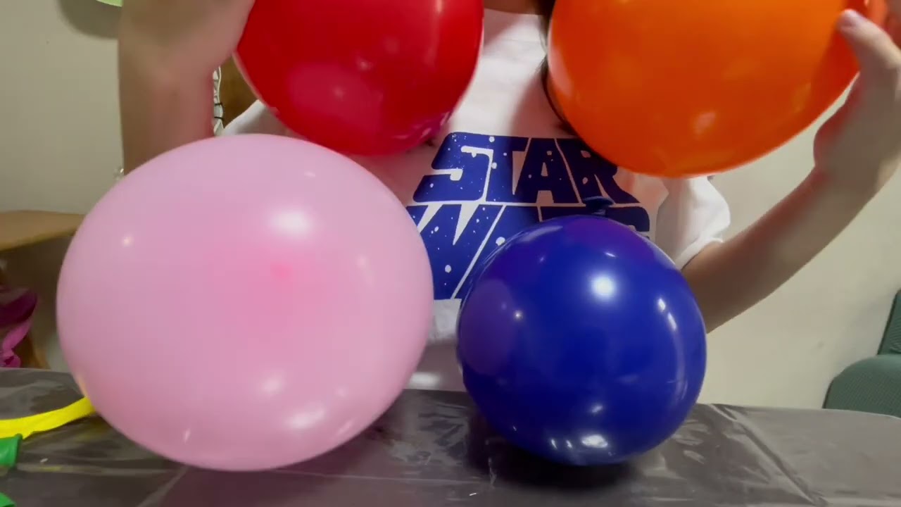 [ASMR] jugando con globos 🎈😪😴💤