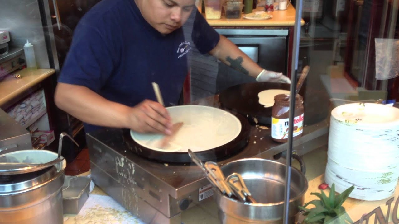 Famous Crepe Nutella @ Crepe Cafe, San Francisco, CA