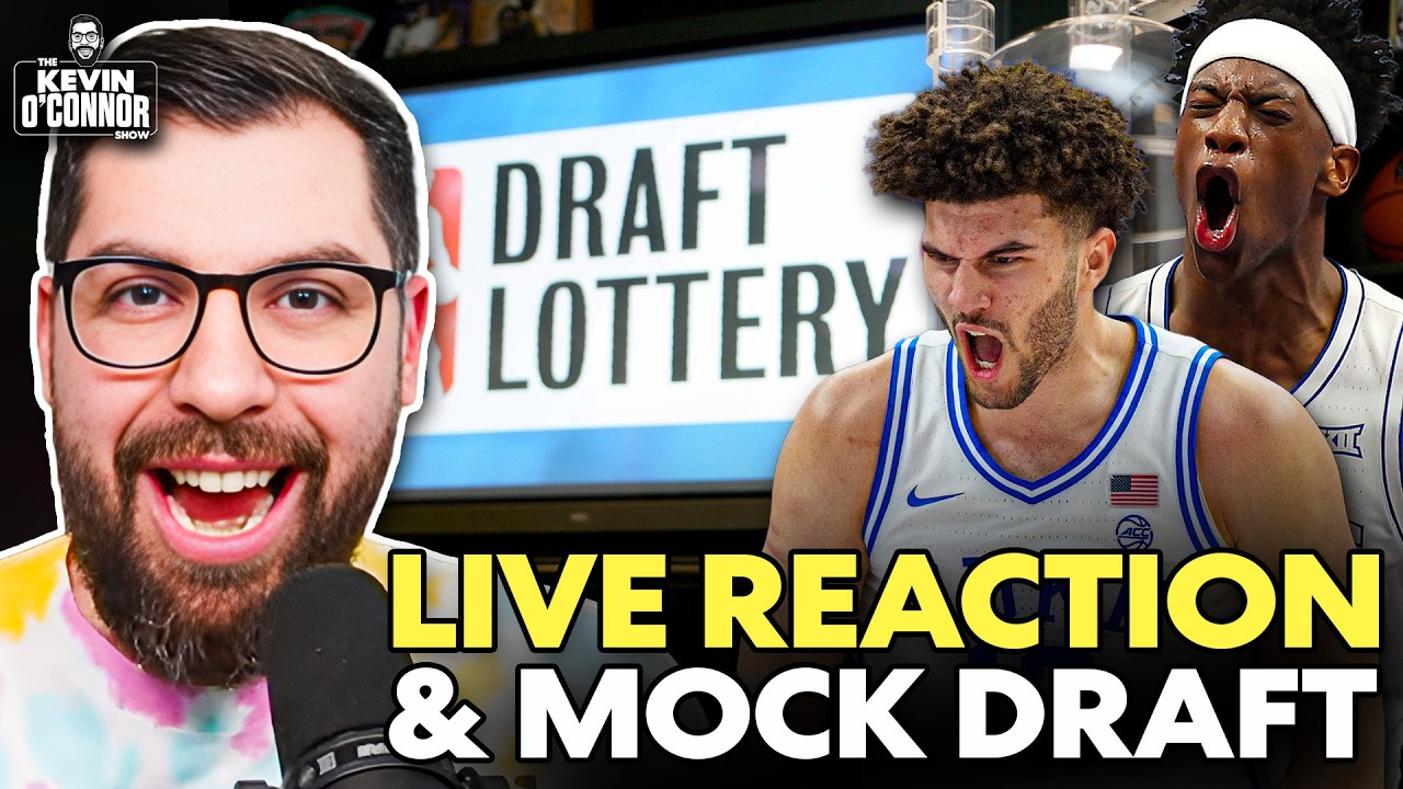 KOC Reacts to 2026 NBA Draft Lottery LIVE + Mock Draft!