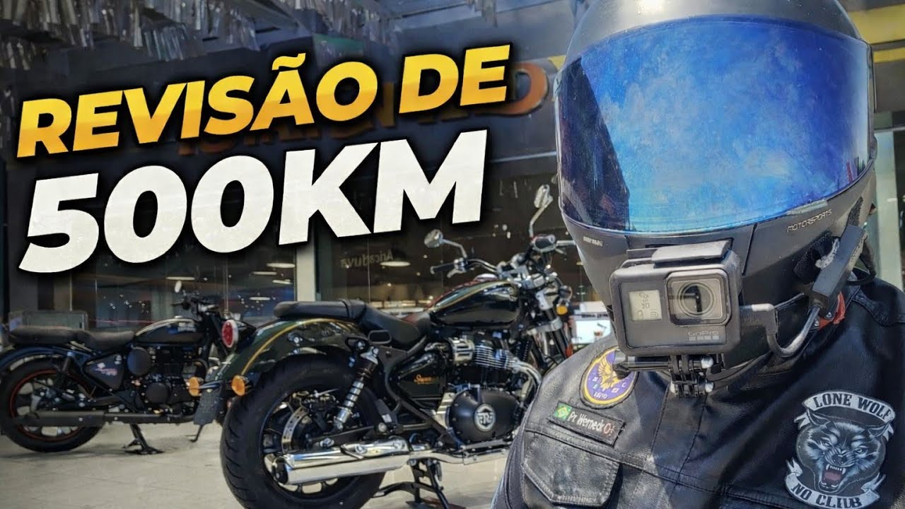 Primeira Revisão na Royal Enfield Super Meteor 650