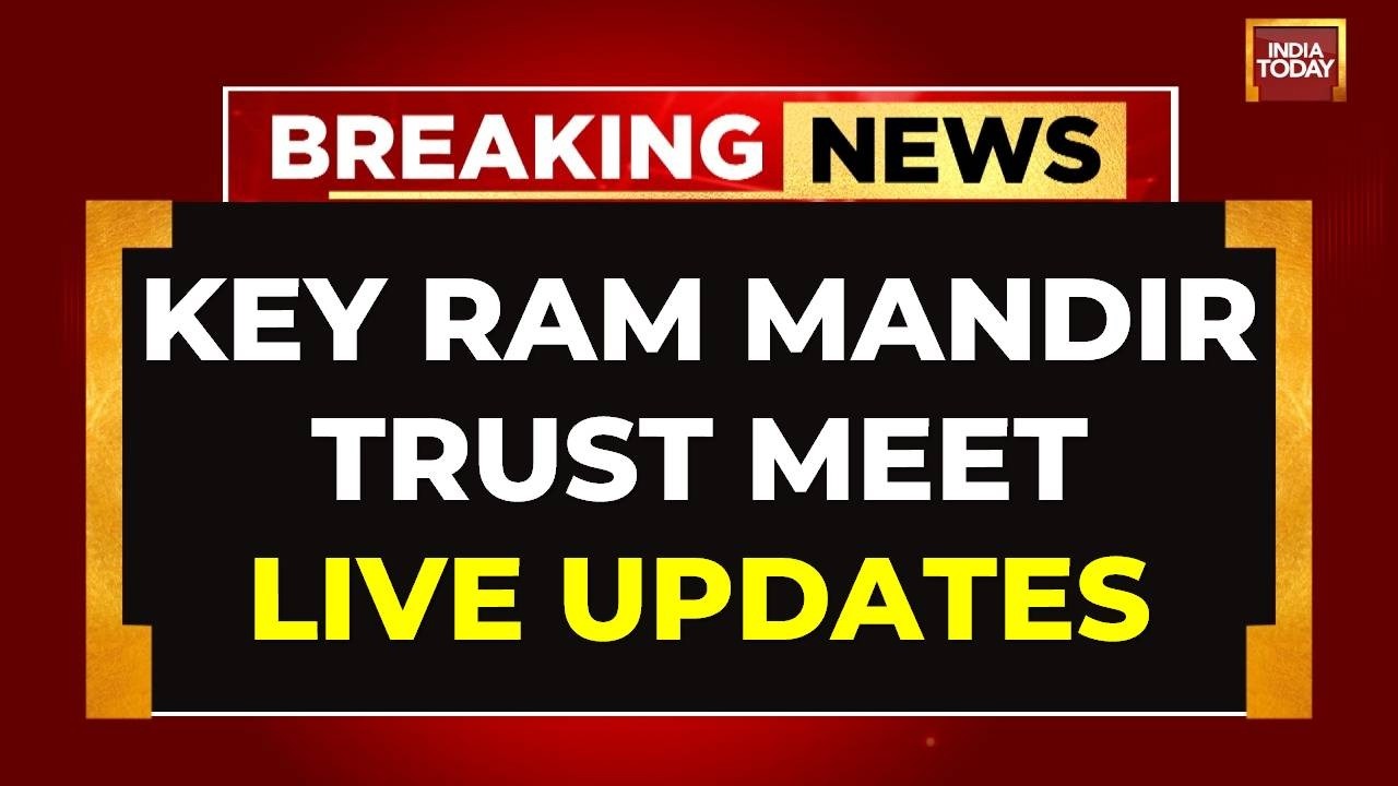 LIVE Updates: Ram Mandir Trust To Accept Champat Rai & Anil Mishra Exit In Donation Scam Case LIVE