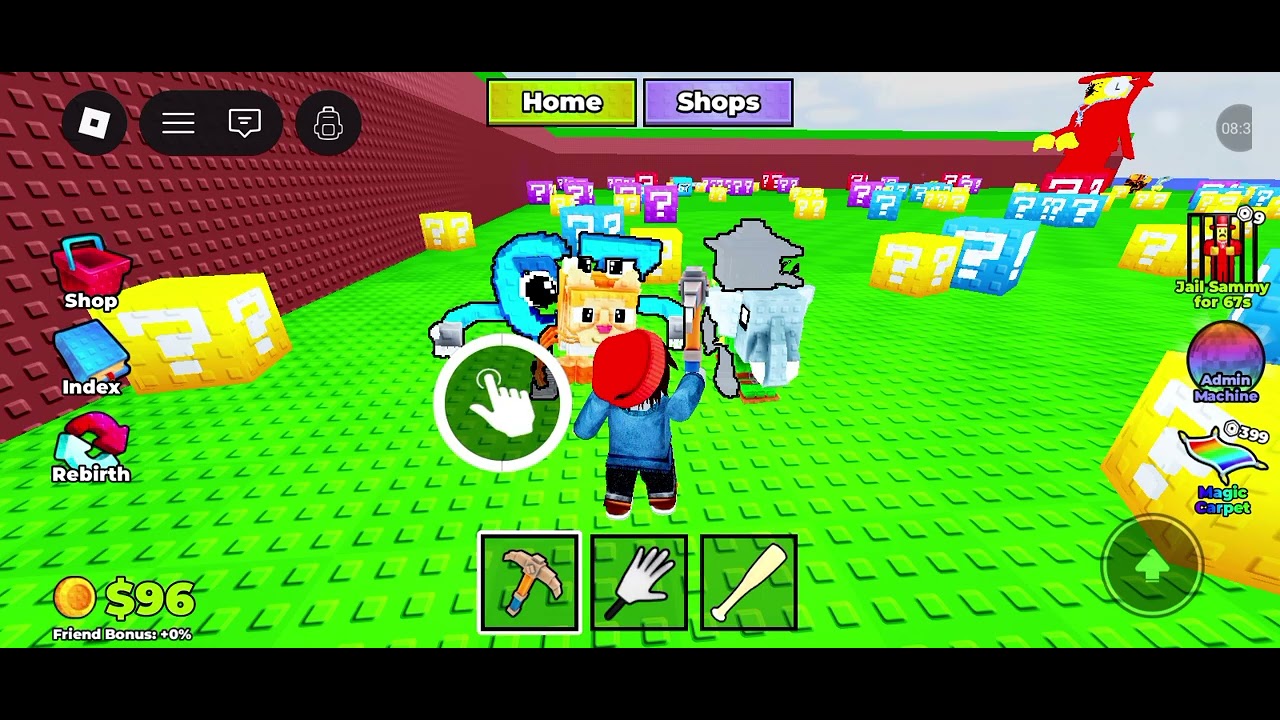 roblox lucky  এটার পার্ট ২ আছে 