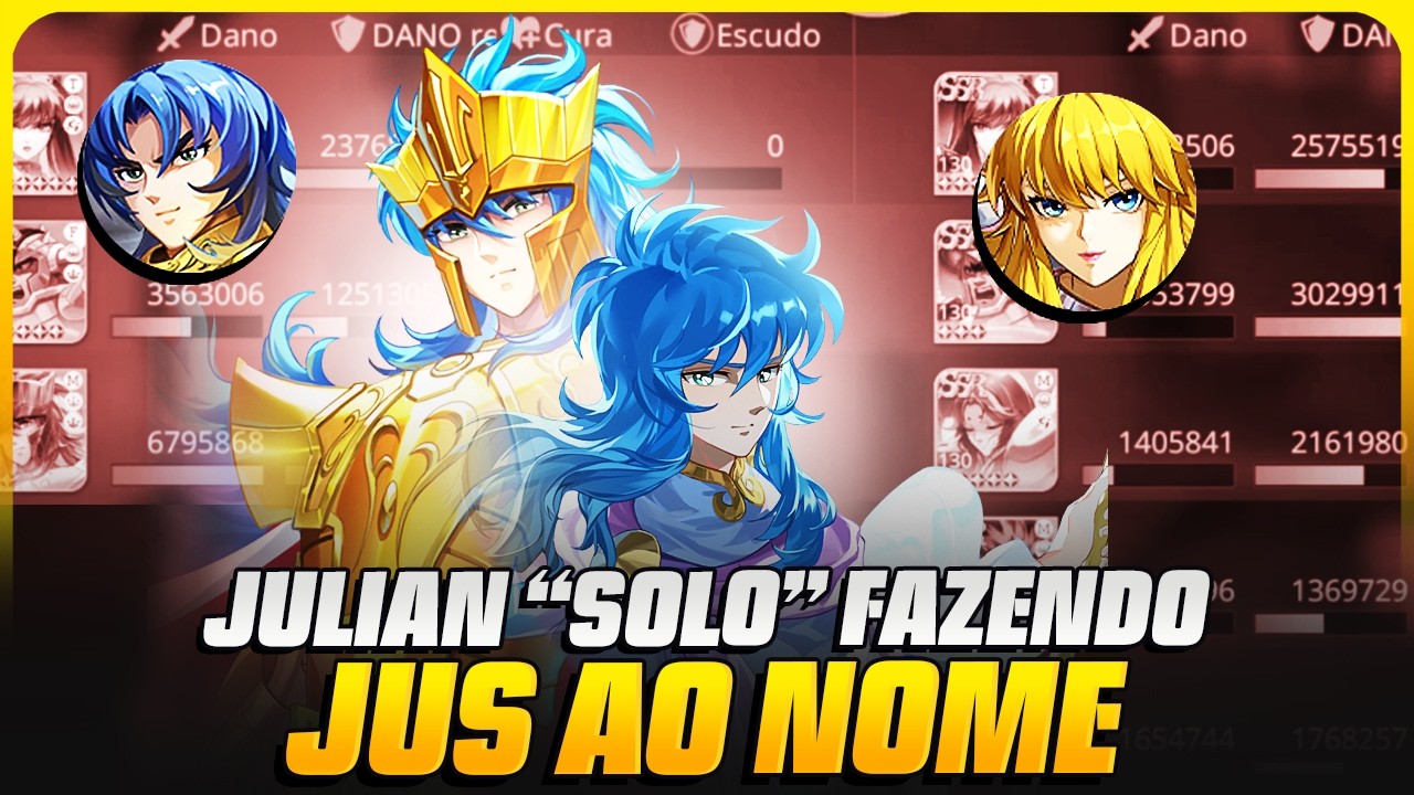 POSEIDON É SURREAL: NUNCA VI TANTO TSUNAMI — TIME DE ATLÂNTIDA AÍ VOU EU | Saint Seiya EX