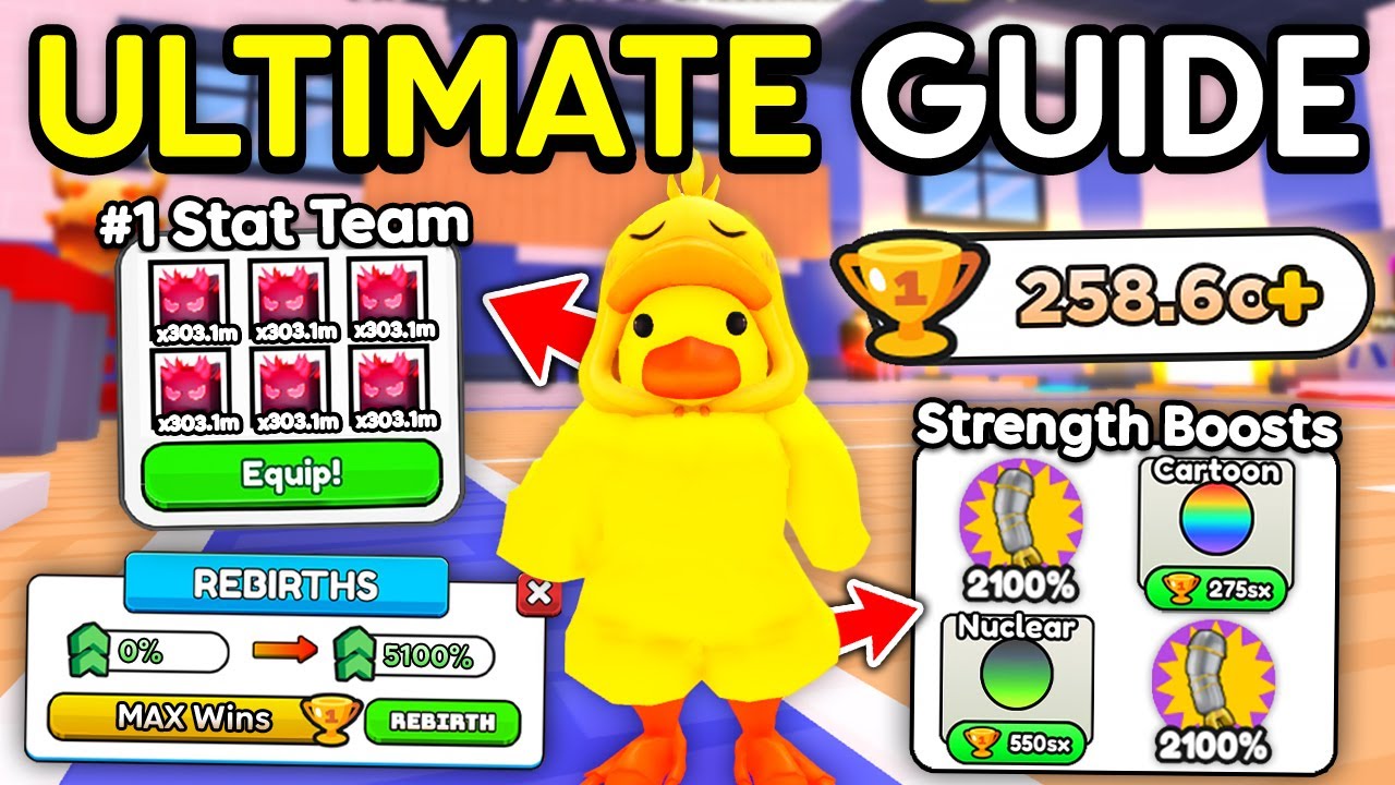 The ULTIMATE Guide To MAX Strength and BEST Pets in Arm Wrestling Simulator! (Robox)