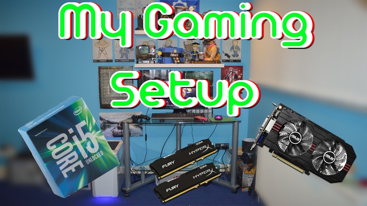 My Gaming Setup!!!! (&pound;750 PC Build)