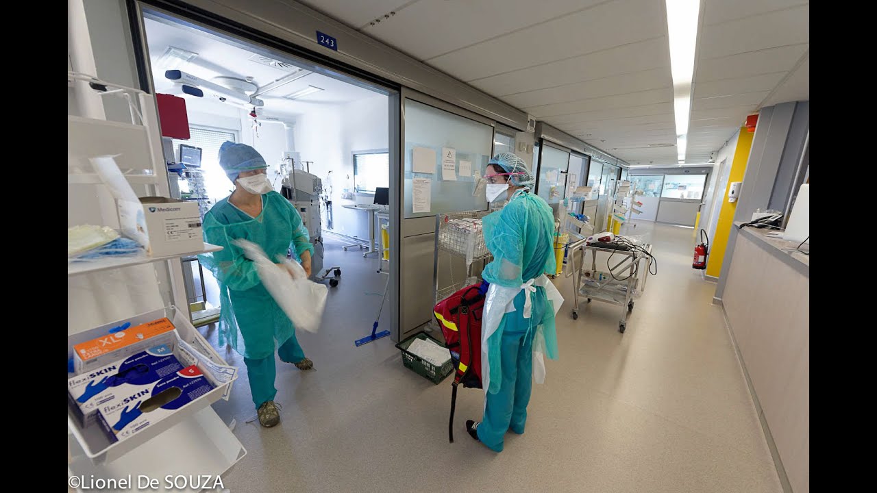 Au cœur du service de réanimation de l'hôpital de la Croix-Rousse  -HCL (France 3)
