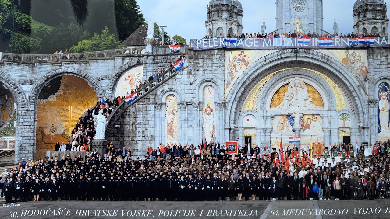 MPI - Lourdes 2024. - 30. Hodočašće hrvatske policije i vojske