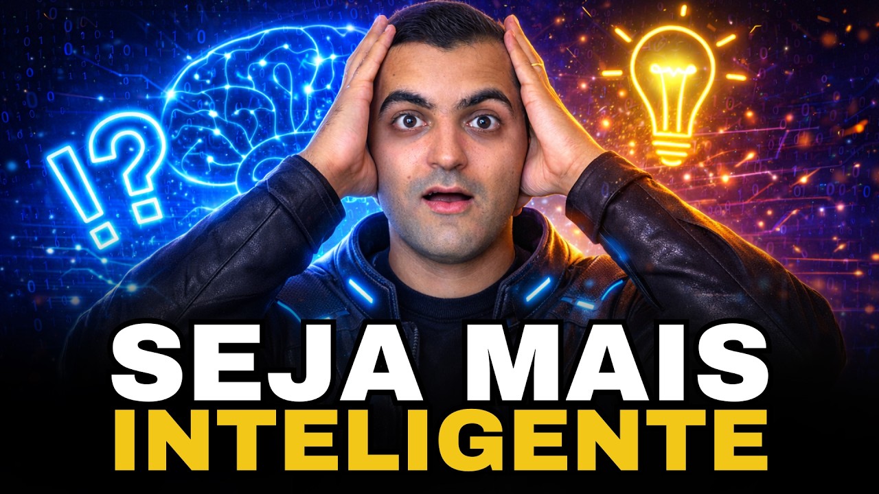 Aprenda a ser mais Inteligente que 90% das pessoas 😁