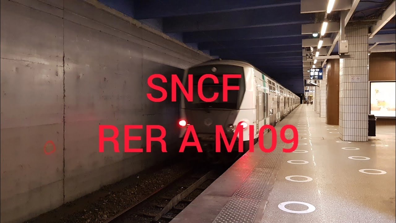 SNCF: Transilien RER A MI09 [Voyage: Houille-carrières sur Seine - Cergy Préfecture]