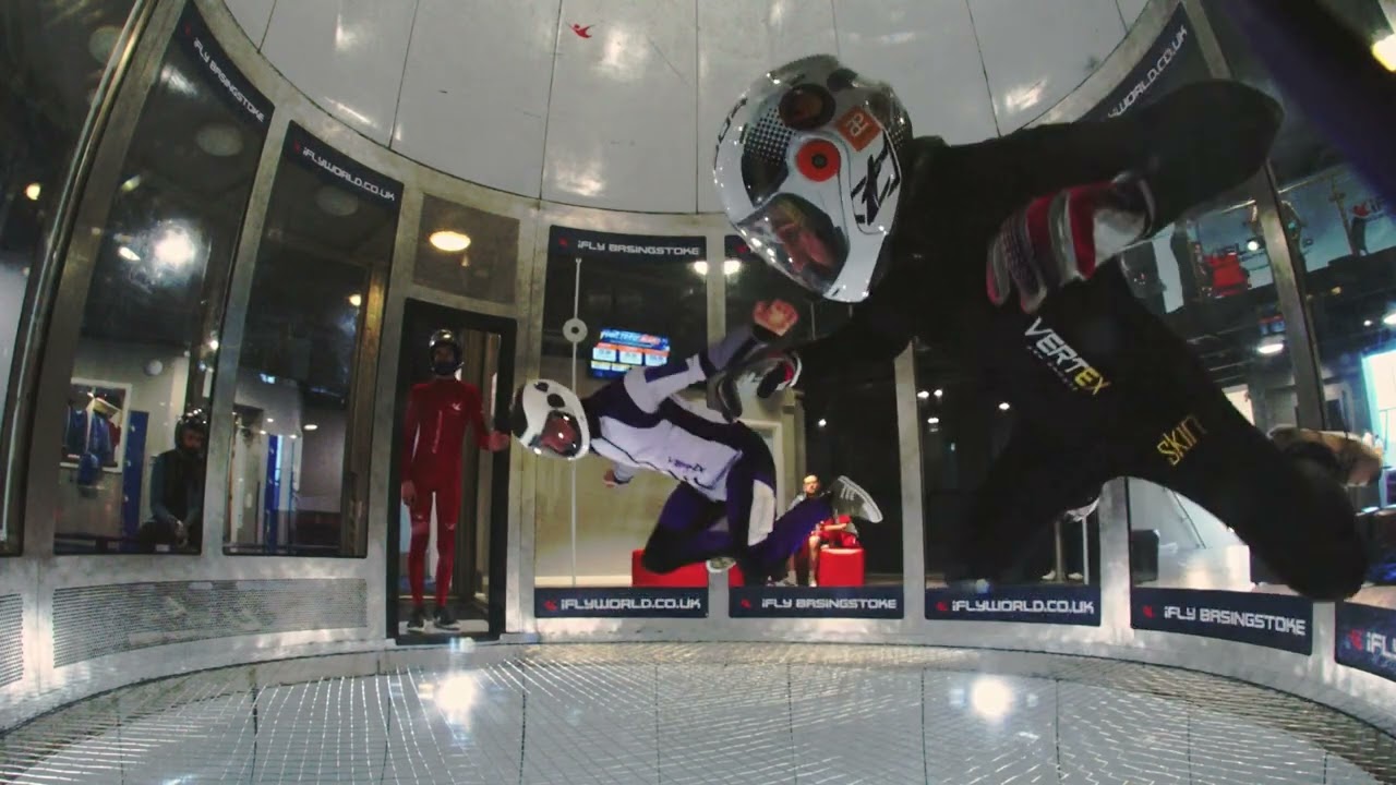 Indoor skydiving -  Session #30 with @Tunnel Ninja!  #11 Head down + low speed