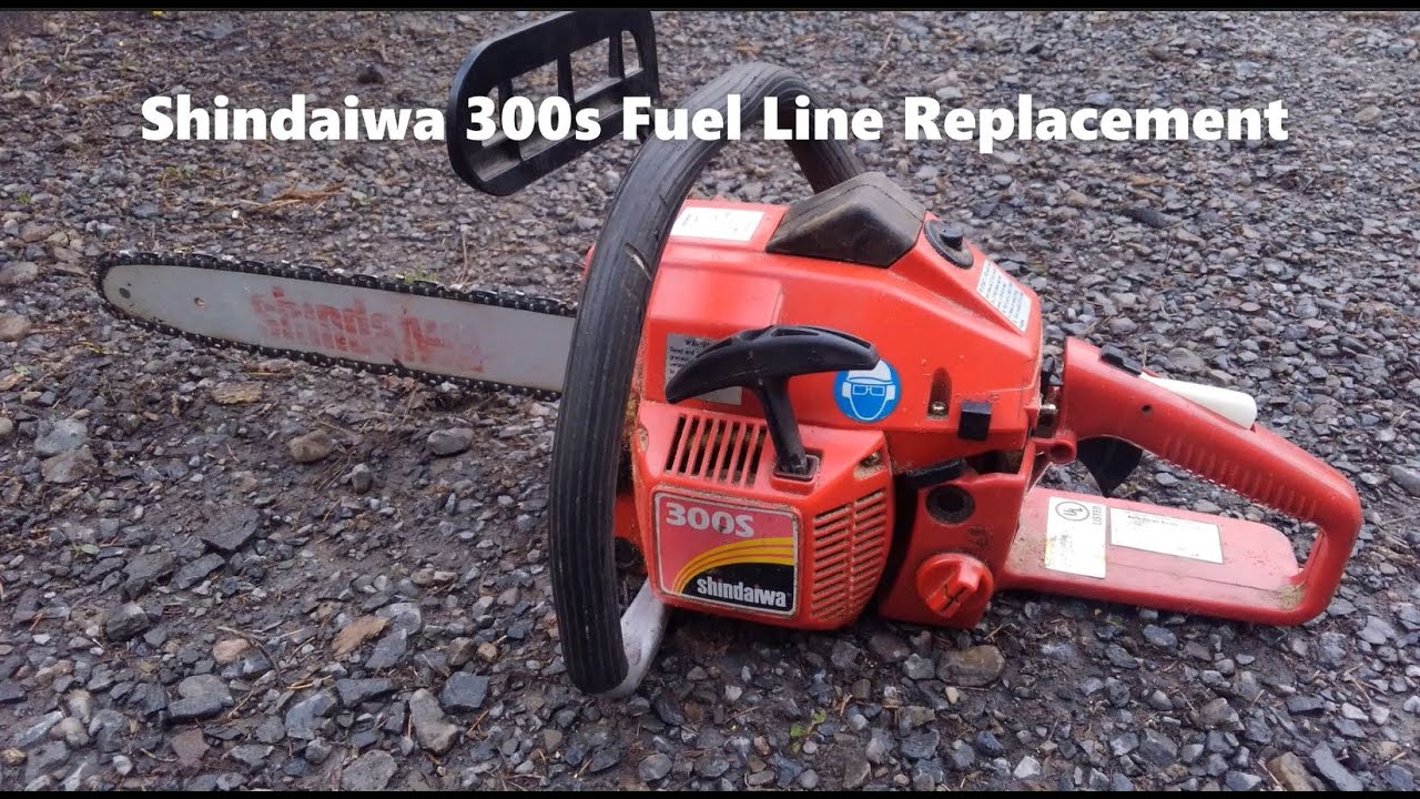 Shindaiwa 300s fuel line replacement